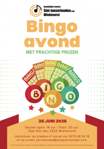 Affiche BINGO