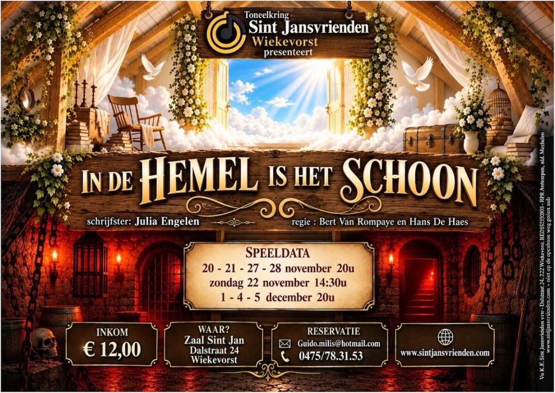 Affiche toneel